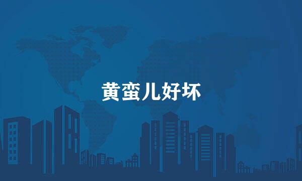 黄蛮儿好坏