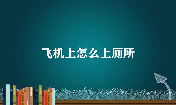 飞机上怎么上厕所
