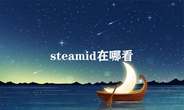 steamid在哪看