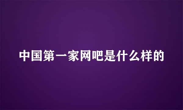 中国第一家网吧是什么样的