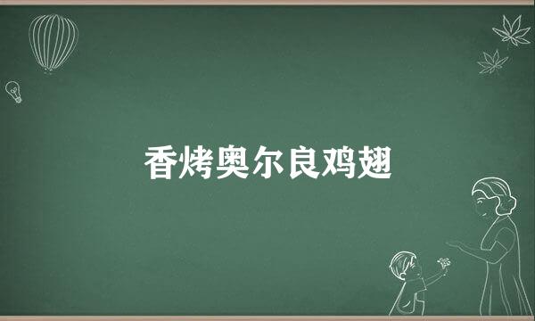 香烤奥尔良鸡翅