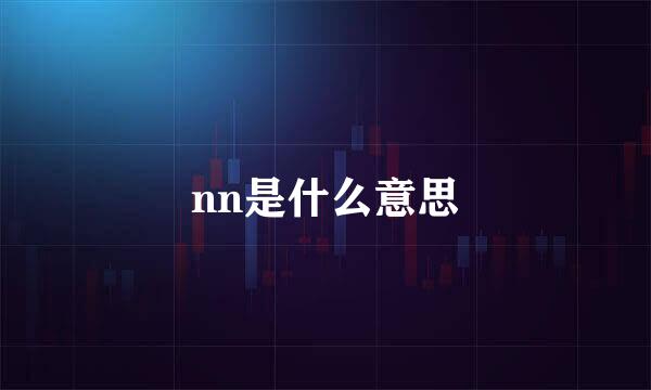 nn是什么意思