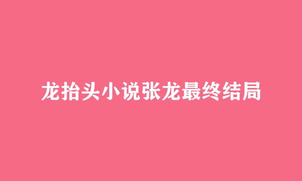 龙抬头小说张龙最终结局