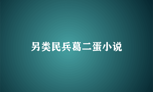 另类民兵葛二蛋小说