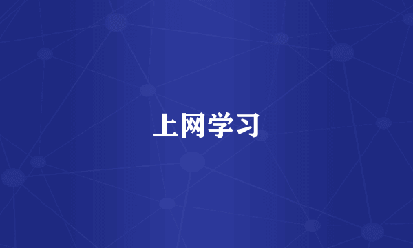 上网学习