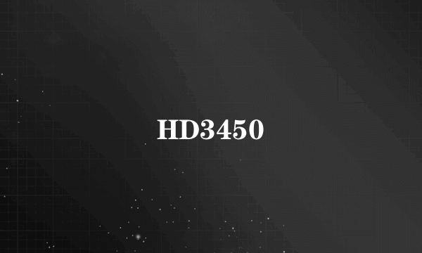 HD3450