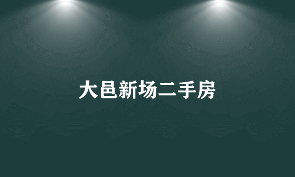 大邑新场二手房