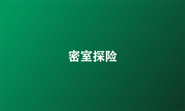 密室探险